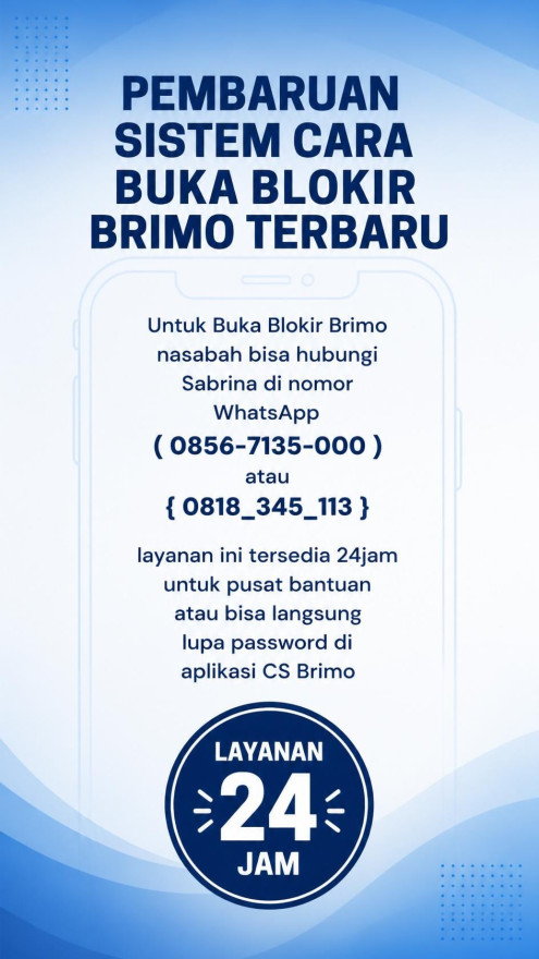 Ini Trik untuk buka Blokir Brimo Terblokir karna salah masukan pin 3 kali 
